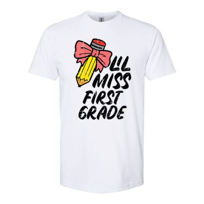 Lil Miss First Grade 1st Back To First Day Of School Softstyle CVC T-Shirt