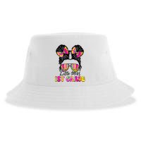 Little Miss First 1st Grade Messy Bun Back To School Sustainable Bucket Hat