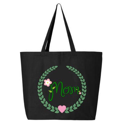 Love Mom Floral Best Happy MotherS Day Gift 25L Jumbo Tote