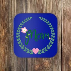 Love Mom Floral Best Happy MotherS Day Gift Coaster