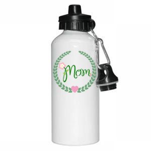 Love Mom Floral Best Happy MotherS Day Gift Aluminum Water Bottle