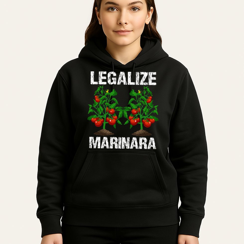 Legalize Marinara Funny Italian Food Parodie Tomato Sauce Hoodie