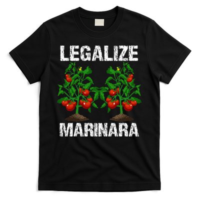 Legalize Marinara Funny Italian Food Parodie Tomato Sauce T-Shirt