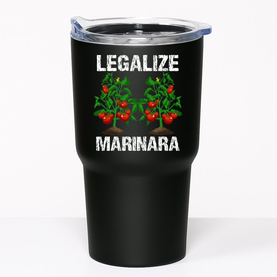 Legalize Marinara Funny Italian Food Parodie Tomato Sauce Tumbler