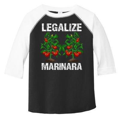 Legalize Marinara Funny Italian Food Parodie Tomato Sauce Toddler Fine Jersey T-Shirt