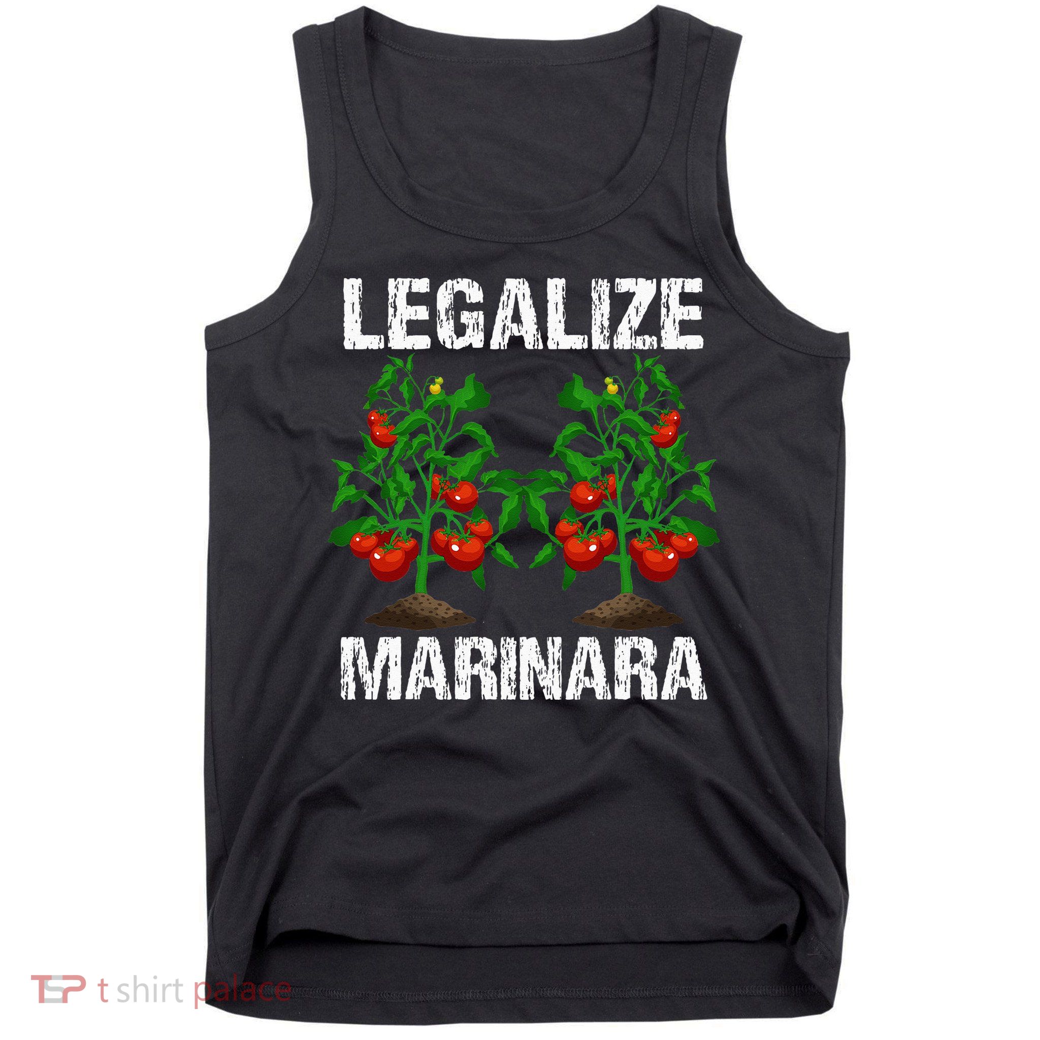 Legalize Marinara Funny Italian Food Parodie Tomato Sauce Tank Top