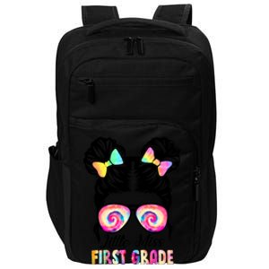 Little Miss First Grade Girls Back To School 1st Grade Impact Tech Backpack