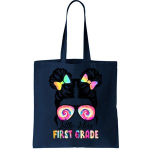 Little Miss First Grade Girls Back To School 1st Grade Tote Bag