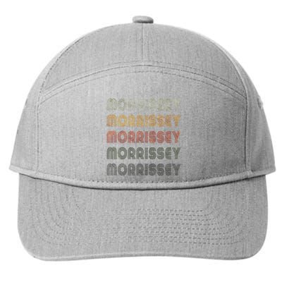 Love Morrissey Grunge Vintage Style Black Morrissey 7-Panel Snapback Hat