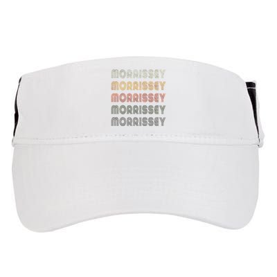 Love Morrissey Grunge Vintage Style Black Morrissey Adult Drive Performance Visor