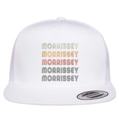 Love Morrissey Grunge Vintage Style Black Morrissey Flatbill Hat