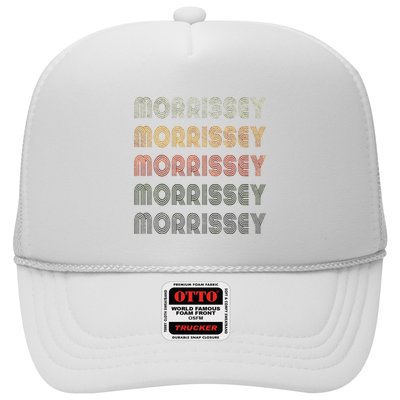 Love Morrissey Grunge Vintage Style Black Morrissey Trucker Hat