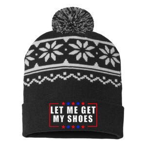 Let Me Get My Shoes USA-Made Snowflake Beanie