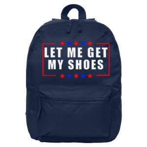 Let Me Get My Shoes 16 in Basic Backpack