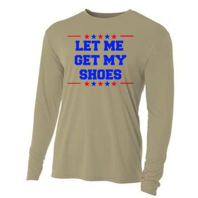 Let Me Get My Shoes Cooling Performance Long Sleeve Crew