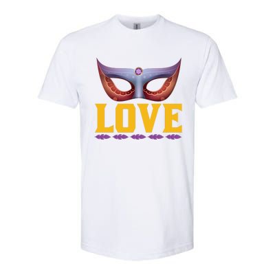 Love Mardi Gras Softstyle® CVC T-Shirt