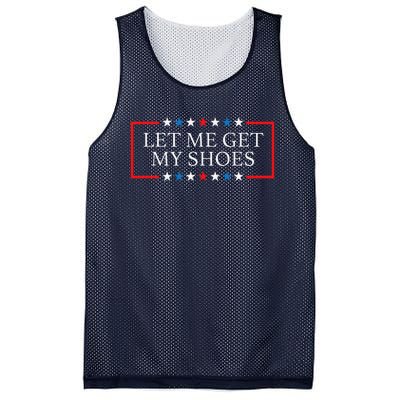 Let Me Get My Shoes Funny Quote Saying Mesh Reversible Basketball Jersey Tank