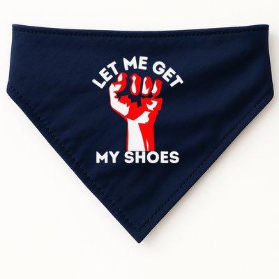 Let Me Get My Shoes Funny USA-Made Doggie Bandana