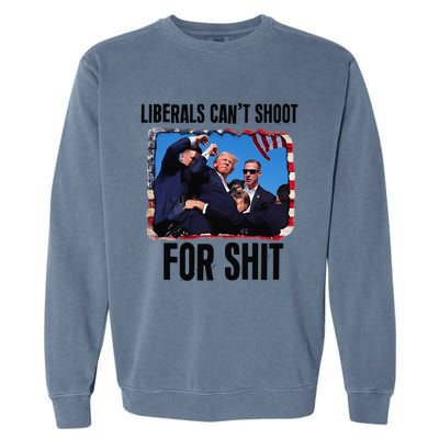 Let Me Get My Shoes Funny Voting Election 2024 Usa Garment-Dyed Sweatshirt