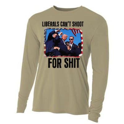 Let Me Get My Shoes Funny Voting Election 2024 Usa Cooling Performance Long Sleeve Crew