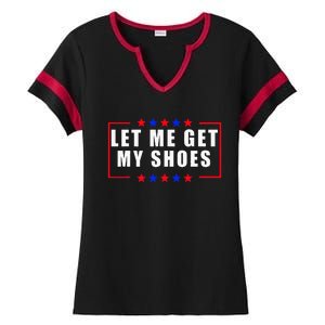 Let Me Get My Shoes Ladies Halftime Notch Neck Tee