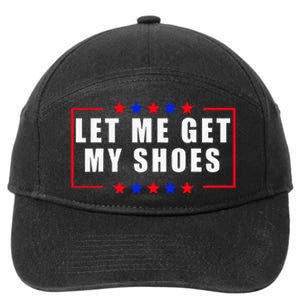 Let Me Get My Shoes 7-Panel Snapback Hat