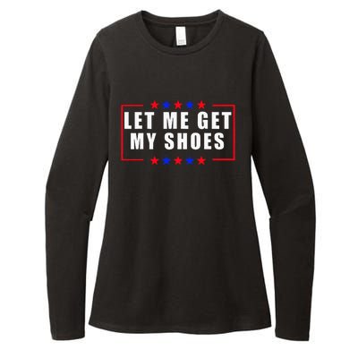 Let Me Get My Shoes Womens CVC Long Sleeve Shirt