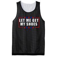 Let Me Get My Shoes Mesh Reversible Basketball Jersey Tank