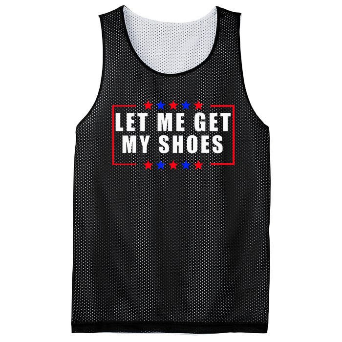 Let Me Get My Shoes Mesh Reversible Basketball Jersey Tank