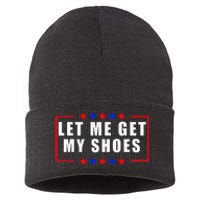 Let Me Get My Shoes Sustainable Knit Beanie