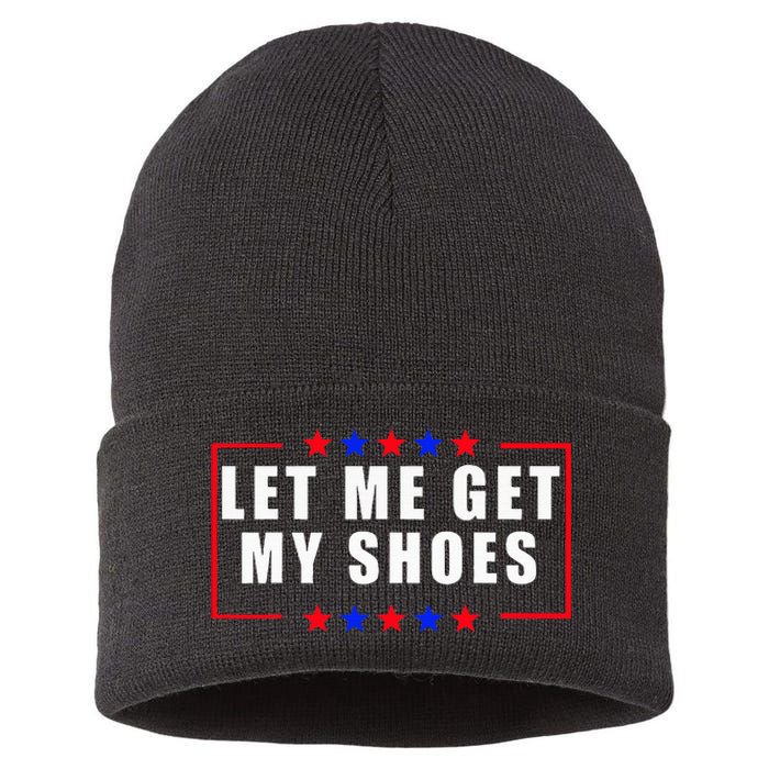 Let Me Get My Shoes Sustainable Knit Beanie