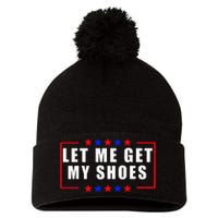 Let Me Get My Shoes Pom Pom 12in Knit Beanie