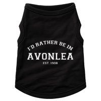 L.M. Montgomery Green Gables ID Rather Be In Avonlea Doggie Tank
