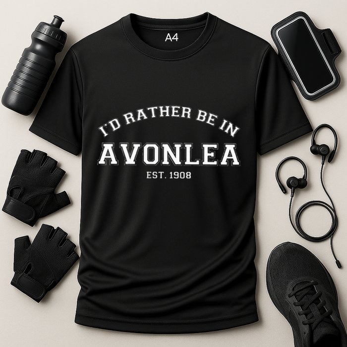 L.M. Montgomery Green Gables ID Rather Be In Avonlea Performance Shirt