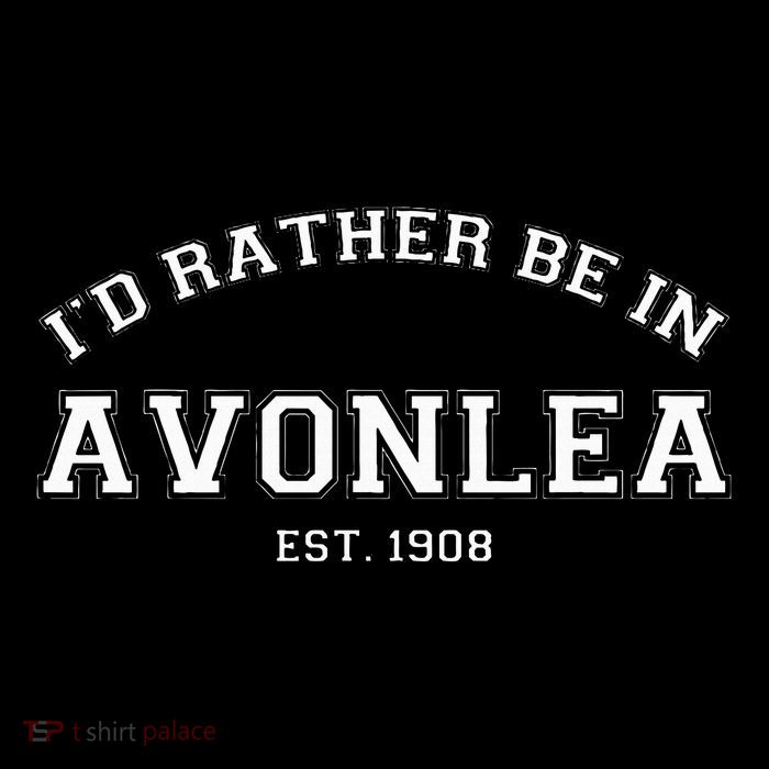 L.M. Montgomery Green Gables ID Rather Be In Avonlea Toddler Sweatshirt