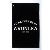 L.M. Montgomery Green Gables ID Rather Be In Avonlea Golf Towel