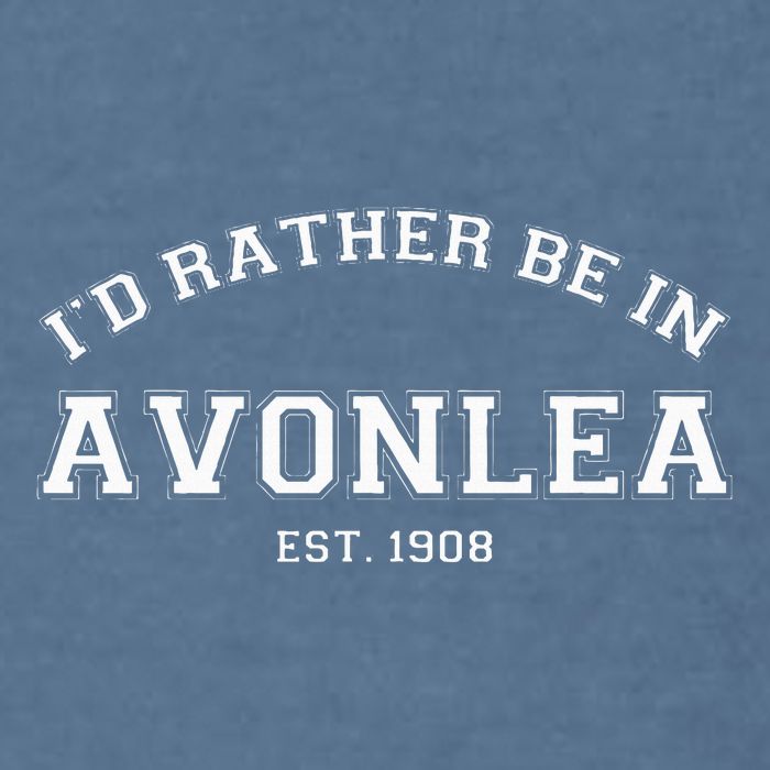 L.M. Montgomery Green Gables ID Rather Be In Avonlea Garment-Dyed Sweatshirt