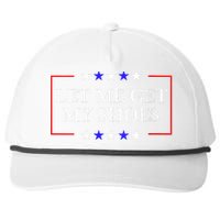 Let Me Get My Shoes Funny Trump Quote Butler Statement Usa Snapback Five-Panel Rope Hat