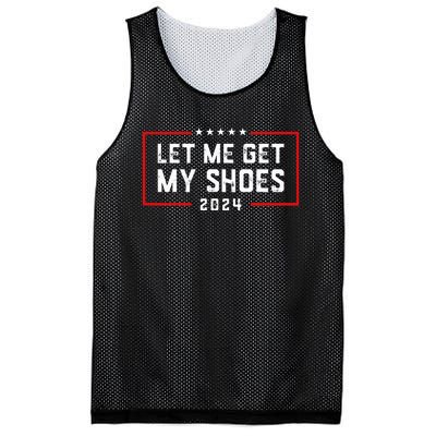 Let Me Get My Shoe 2024 Trump Mesh Reversible Basketball Jersey Tank