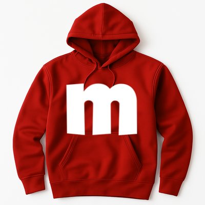 Letter M Groups Halloween Matching Team Easy Lazy Costume Hoodie