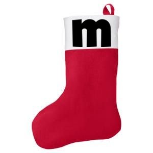 Letter M Groups Halloween Matching Team Easy Lazy Costume Felt Holiday Christmas Stocking