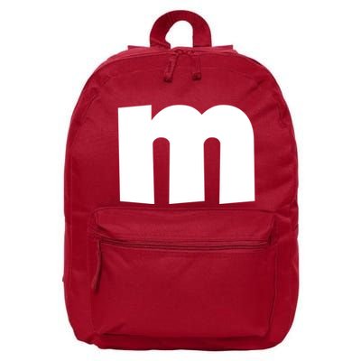 Letter M Groups Halloween Matching Team Easy Lazy Costume 16 in Basic Backpack