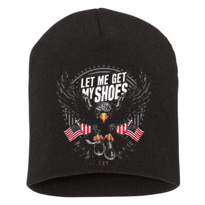 Let Me Get My Shoes Eagle Fry Short Acrylic Beanie