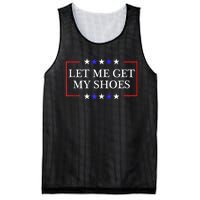 Let Me Get My Shoes Funny Trump Quote Butler Statement Usa Mesh Reversible Basketball Jersey Tank