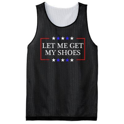 Let Me Get My Shoes Funny Trump Quote Butler Statement Usa Mesh Reversible Basketball Jersey Tank