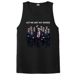 Let Me Get My Shoes Donald Trump PosiCharge Competitor Tank