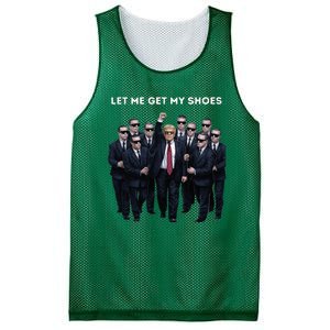 Let Me Get My Shoes Donald Trump Mesh Reversible Basketball Jersey Tank