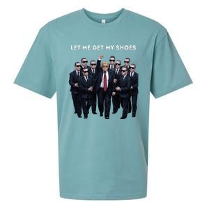 Let Me Get My Shoes Donald Trump Sueded Cloud Jersey T-Shirt