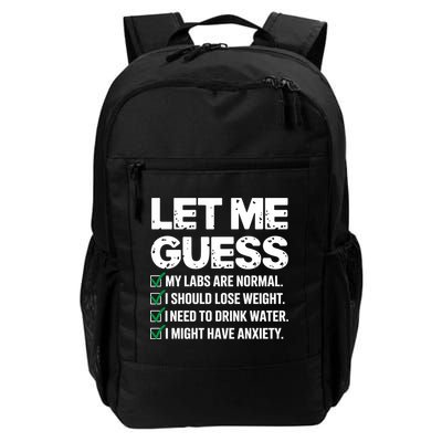 Let Me Guess My Labs Are Normal I Should Lose Weigh Sarcasm Sweatshirt Backpack