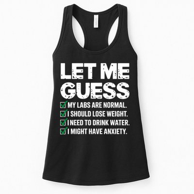 Let Me Guess My Labs Are Normal I Should Lose Weigh Sarcasm Sweatshirt Womens Tank Top